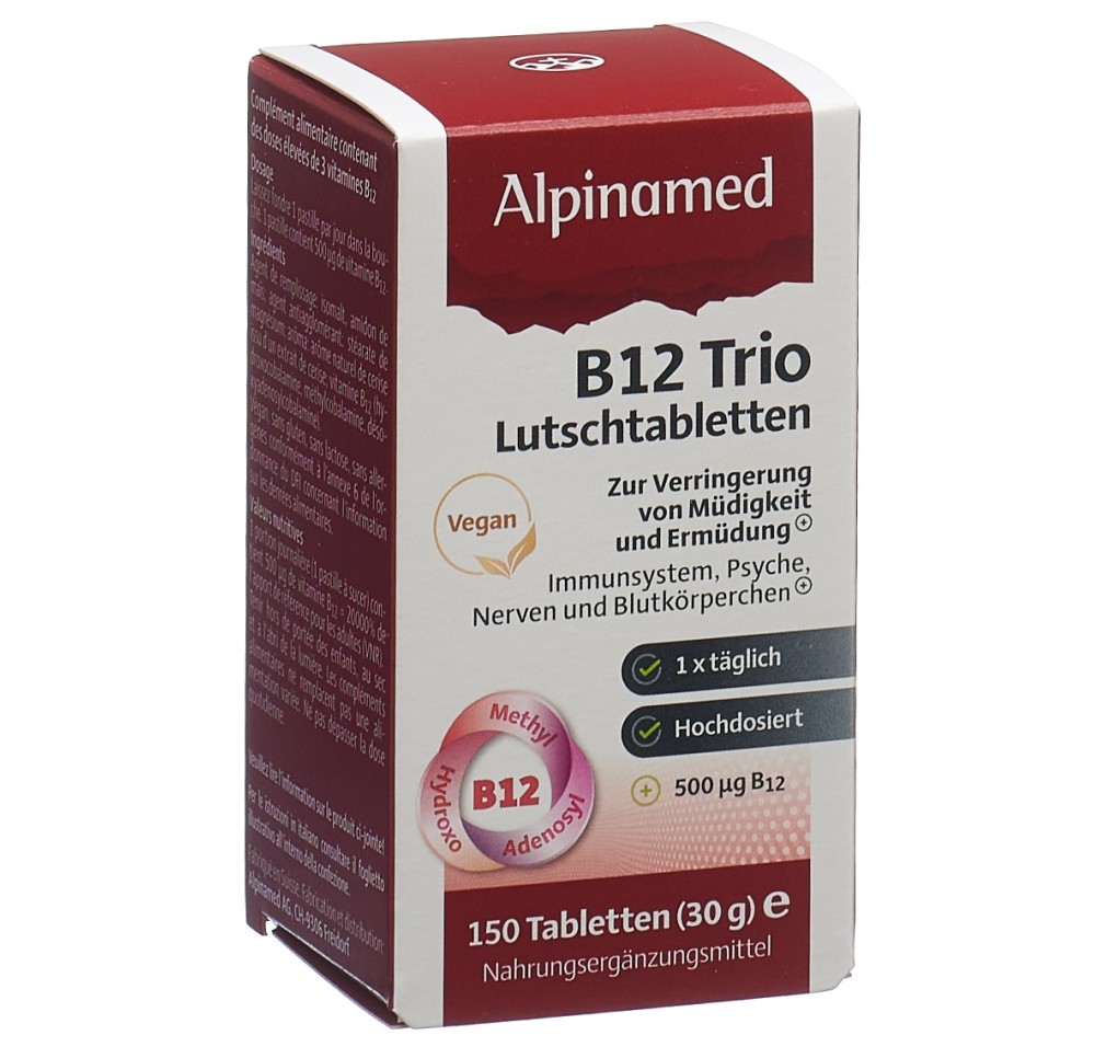 ALPINAMED B12 trio cpr fl 150 pce