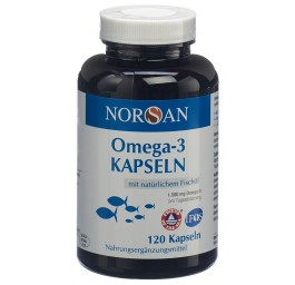 NORSAN Omega-3 Fischöl caps bte 120 pce