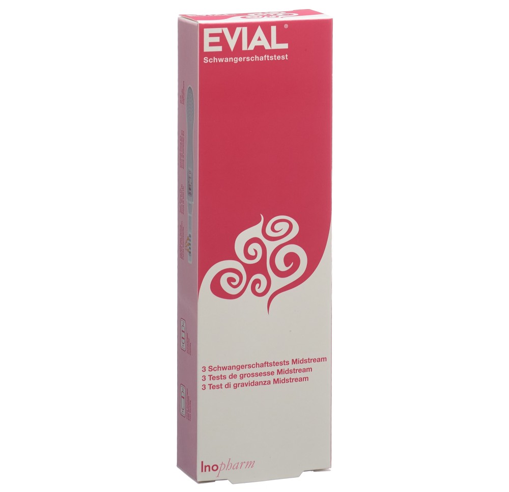 EVIAL test de grossesse Midstream 3 pce