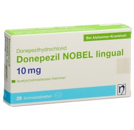 DONEPEZIL NOBEL lingual cpr orodisp 10 mg 28 pce