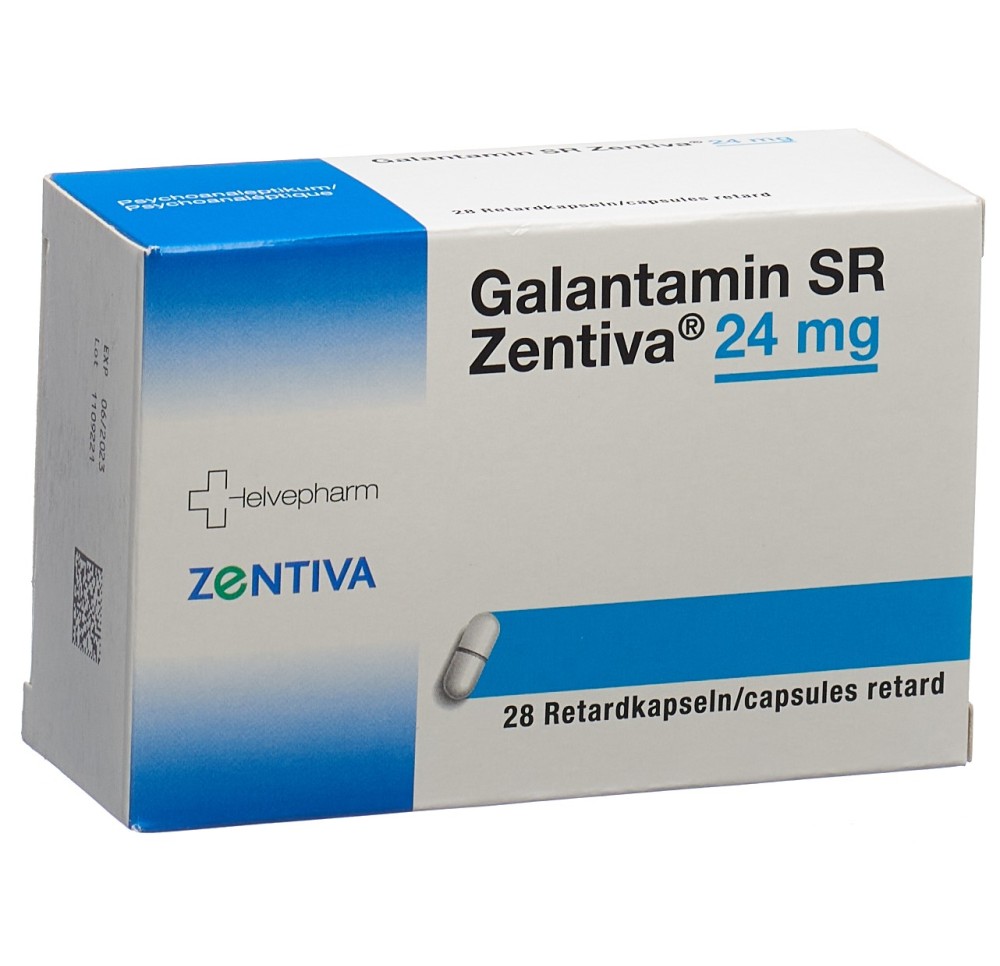 GALANTAMIN SR Zentiva caps ret 24 mg 28 pce
