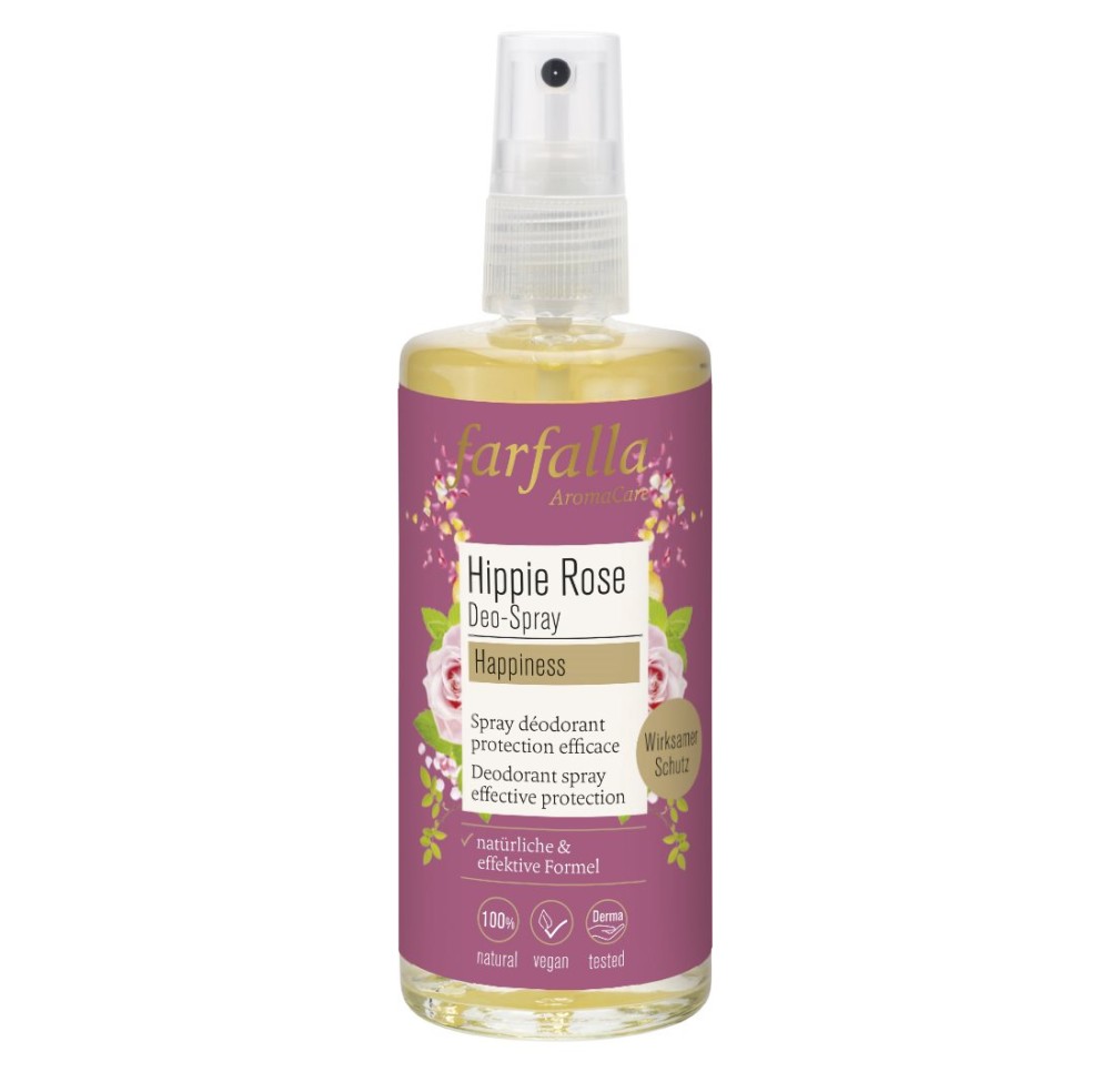 FARFALLA Spray déo Hippie rose 100 ml