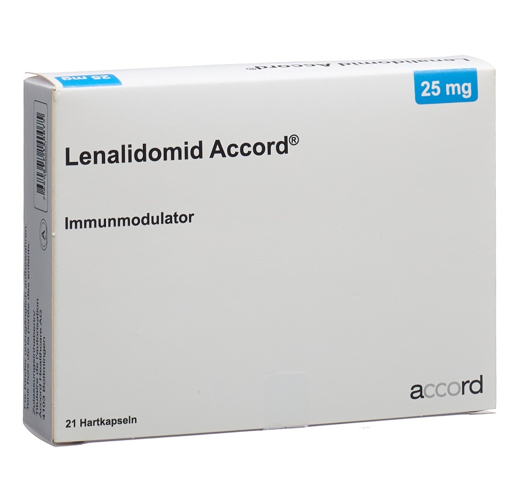 LENALIDOMID Accord caps 25 mg 21 pce