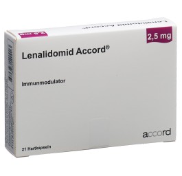 LENALIDOMID Accord caps 2.5 mg 21 pce