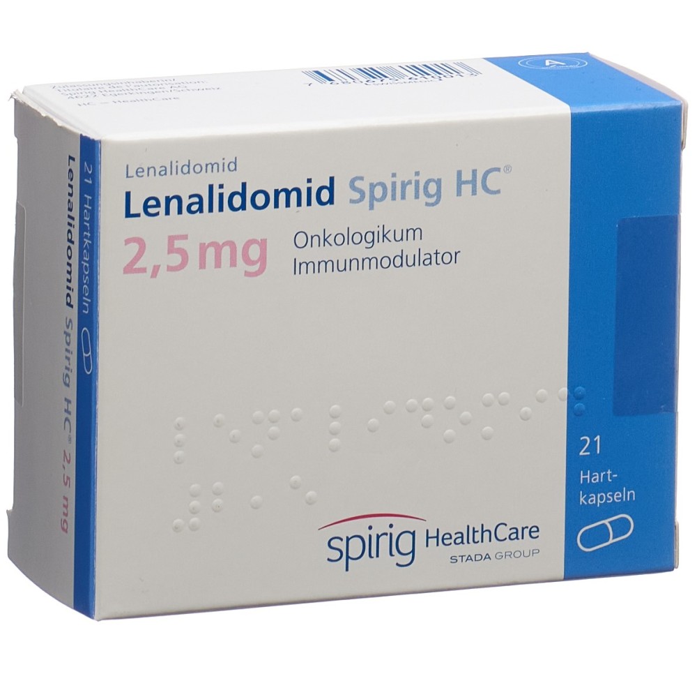 LENALIDOMIDE Spirig HC caps 2.5 mg 21 pce