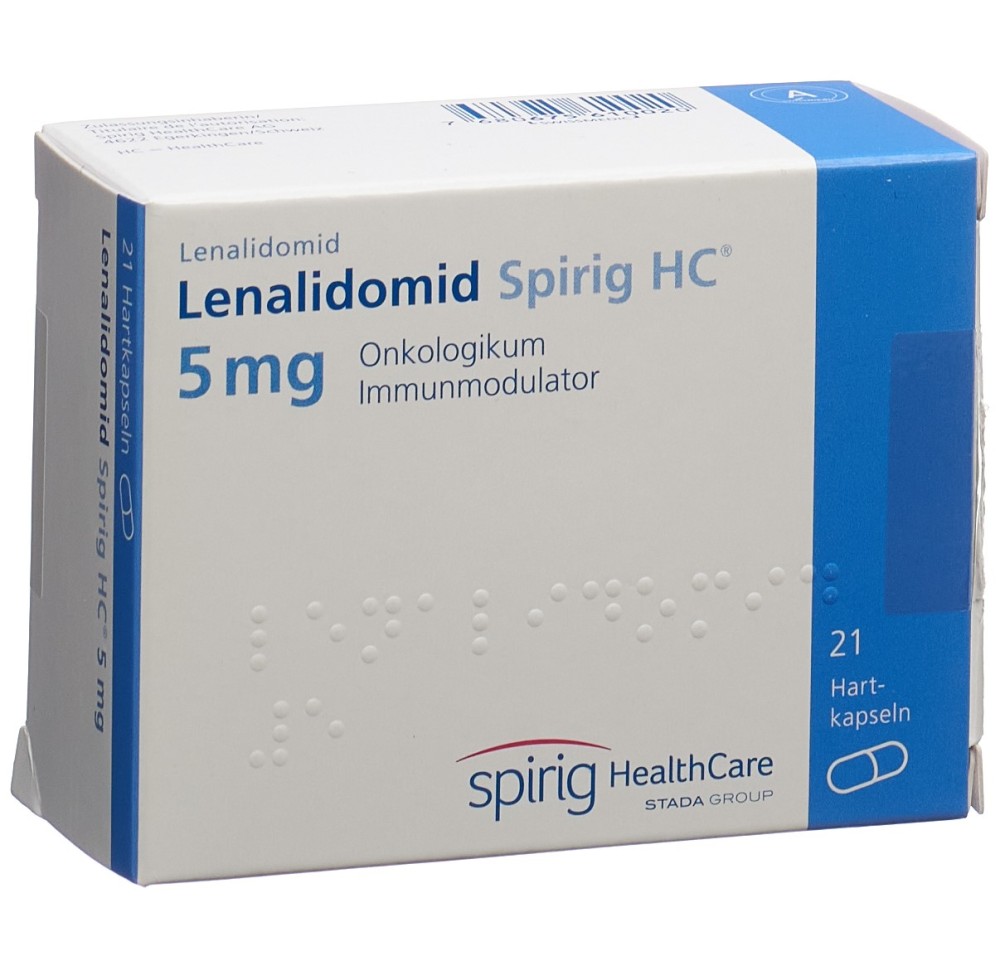 LENALIDOMIDE Spirig HC caps 5 mg 21 pce