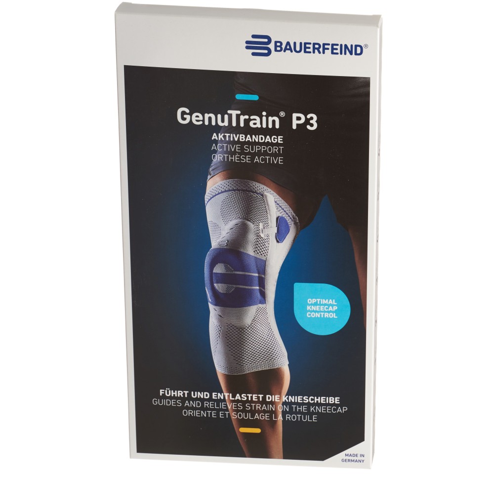 BAUERFEIND GenuTrain P3 orth act Gr1 dr tit