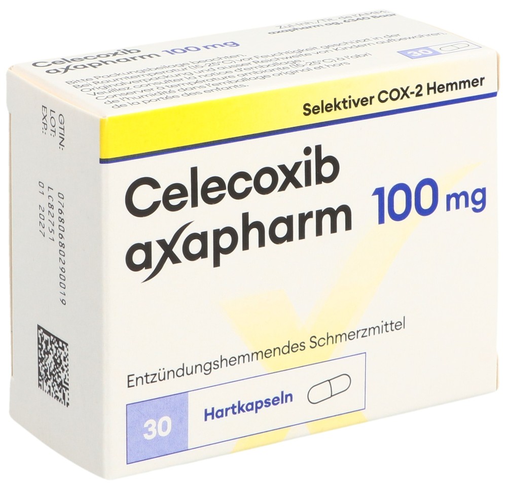 CELECOXIB axapharm caps 100 mg 30 pce