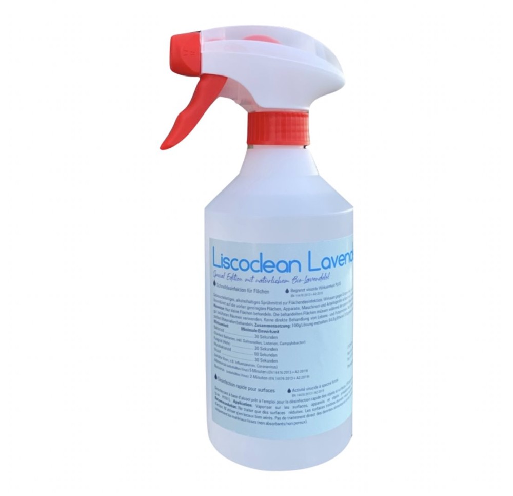 LISCOCLEAN LAVENDEL désinfect surface vapo 500 ml