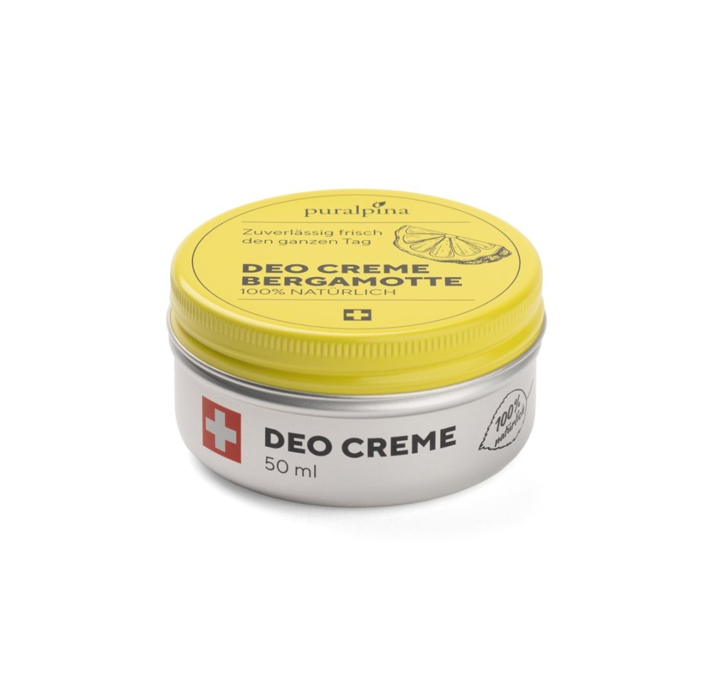 PURALPINA déo crème bergamote bte 50 ml