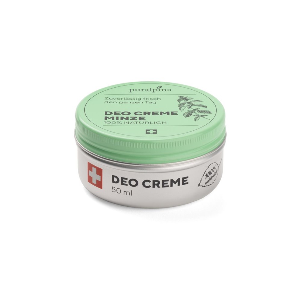 PURALPINA déo crème menthe bte 50 ml