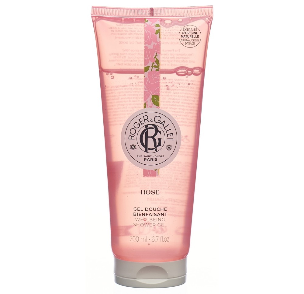 ROGER GALLET ROSE Gel Douche (re) 200 ml