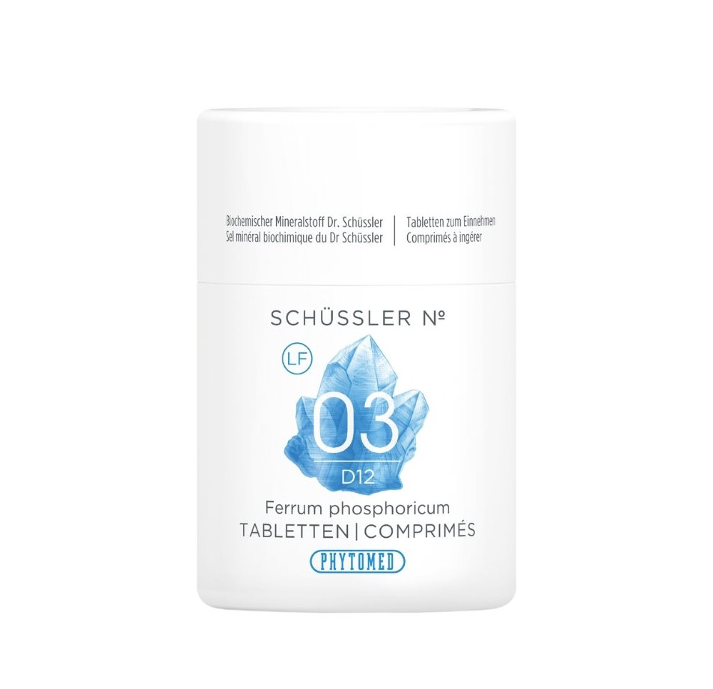 PHYTOMED SCHÜSSLER No3 cpr 12 D s lactose 100 g