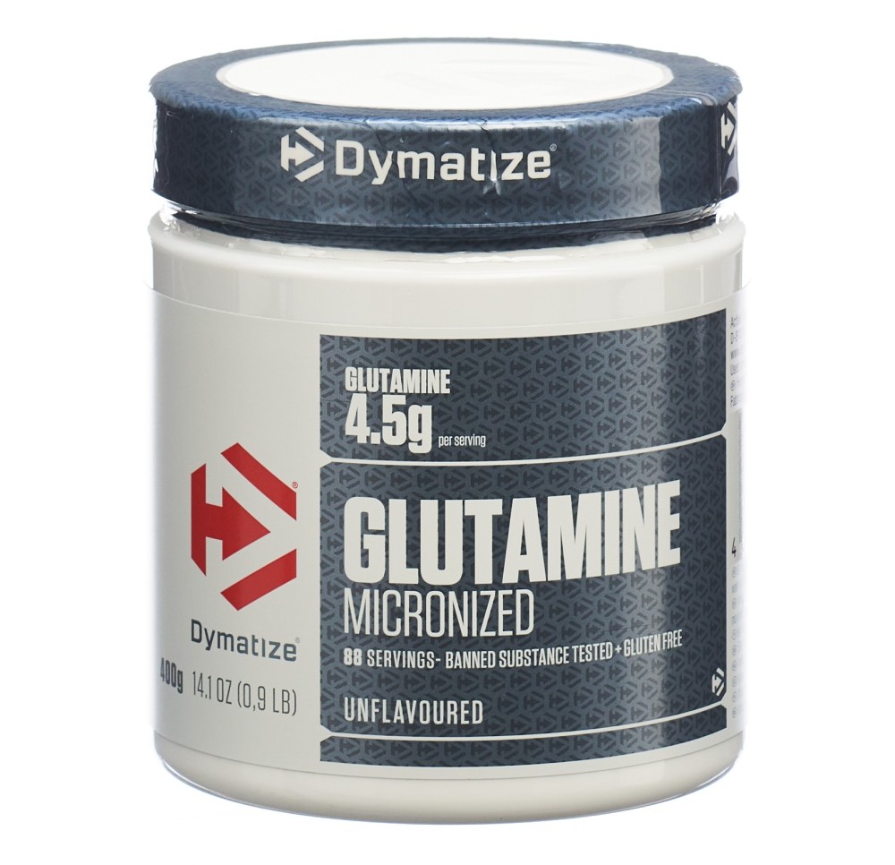 DYMATIZE Glutamine Micronized neutre bte 400 g
