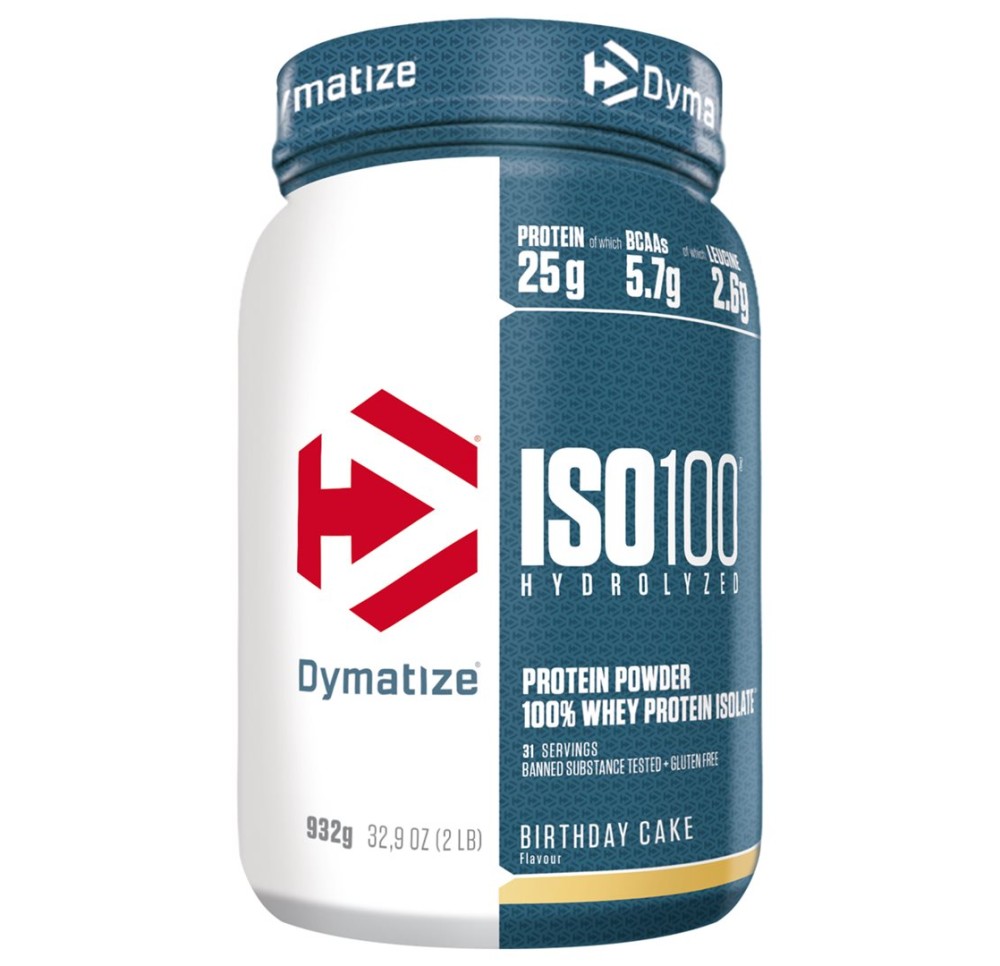 DYMATIZE Iso 100 Birthday Cake bte 932 g