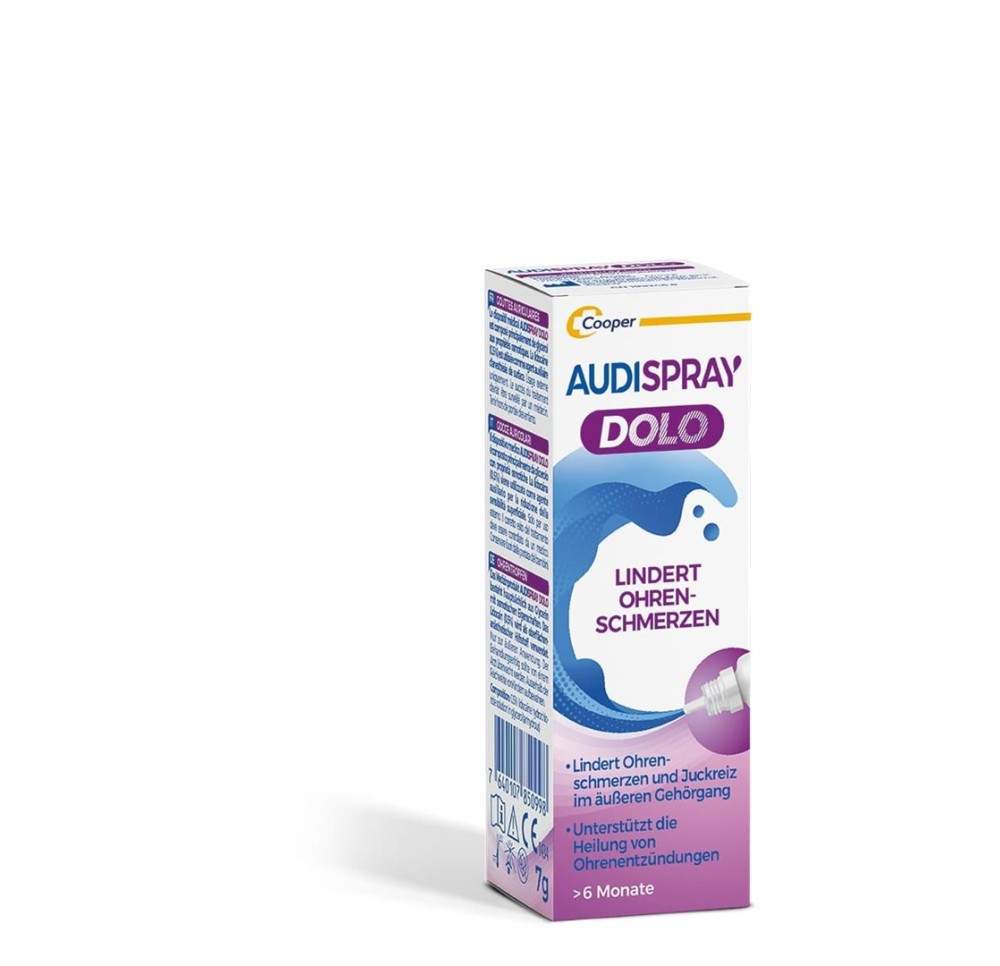 AUDISPRAY Dolo gtt auric fl 7 g