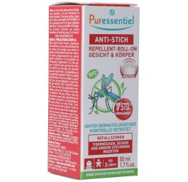 PURESSENTIEL roller répulsif anti-pique bio 50 ml