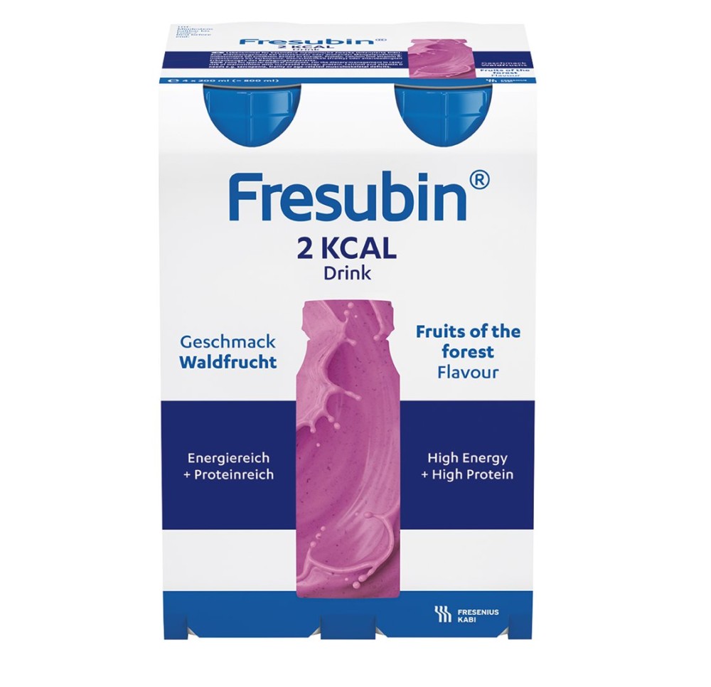 FRESUBIN 2 kcal DRINK fruits des bois 4 x 200 ml