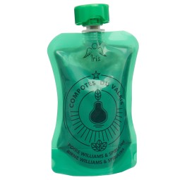 IRIS compote poire spiruline sach 100 g