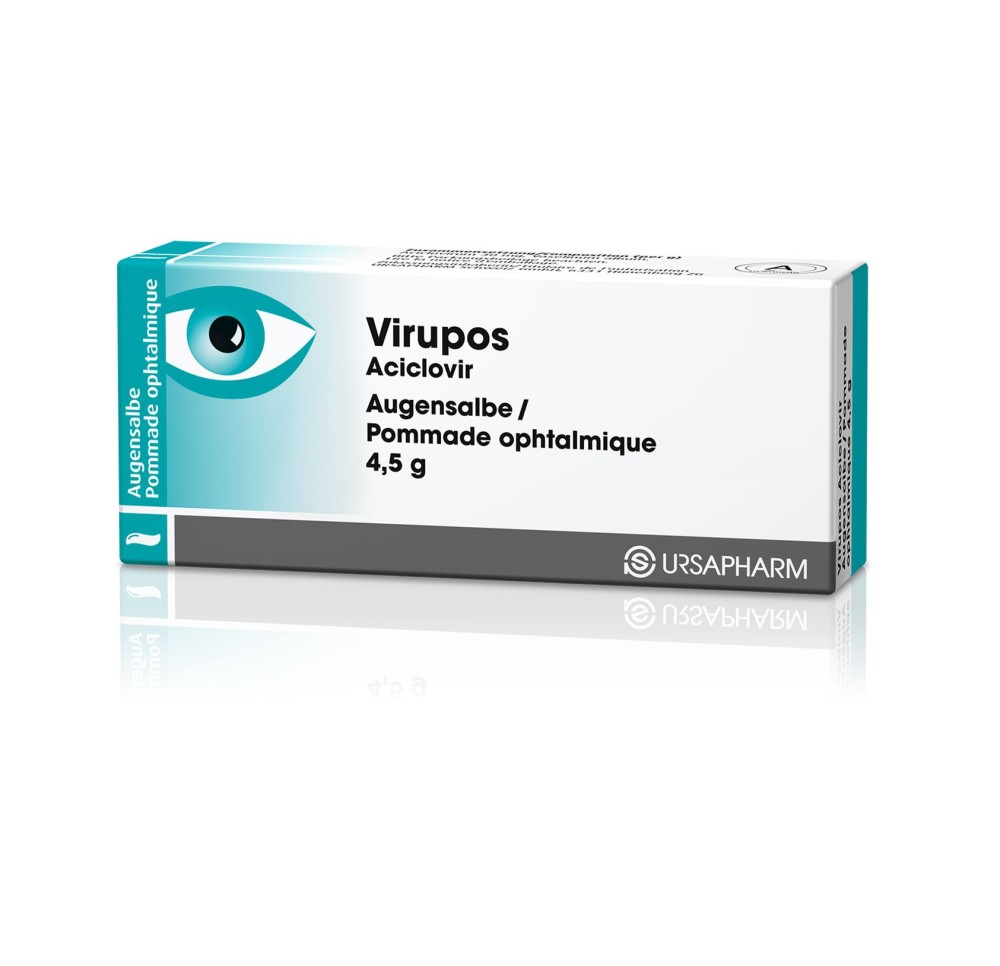 VIRUPOS ong opht 30 mg/g tb 4.5 g
