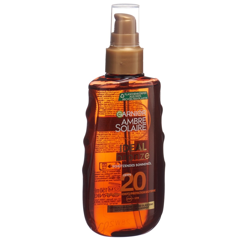 AMBRE SOLAIRE huile solaire protectri FPS20 150 ml