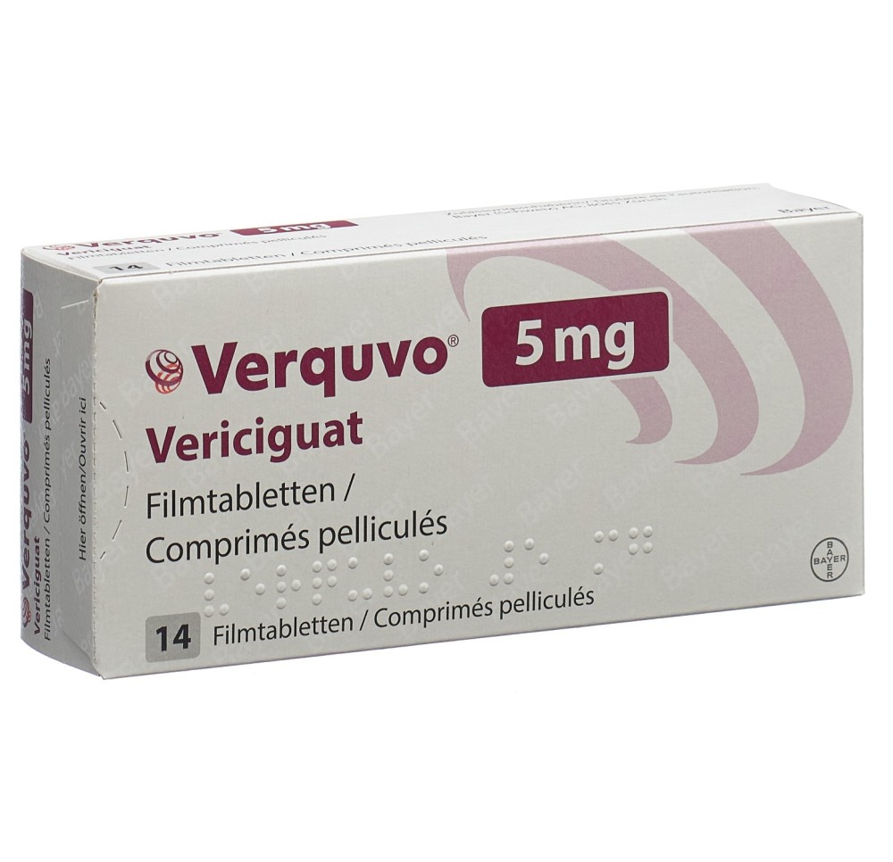 VERQUVO cpr pell 5 mg 14 pce
