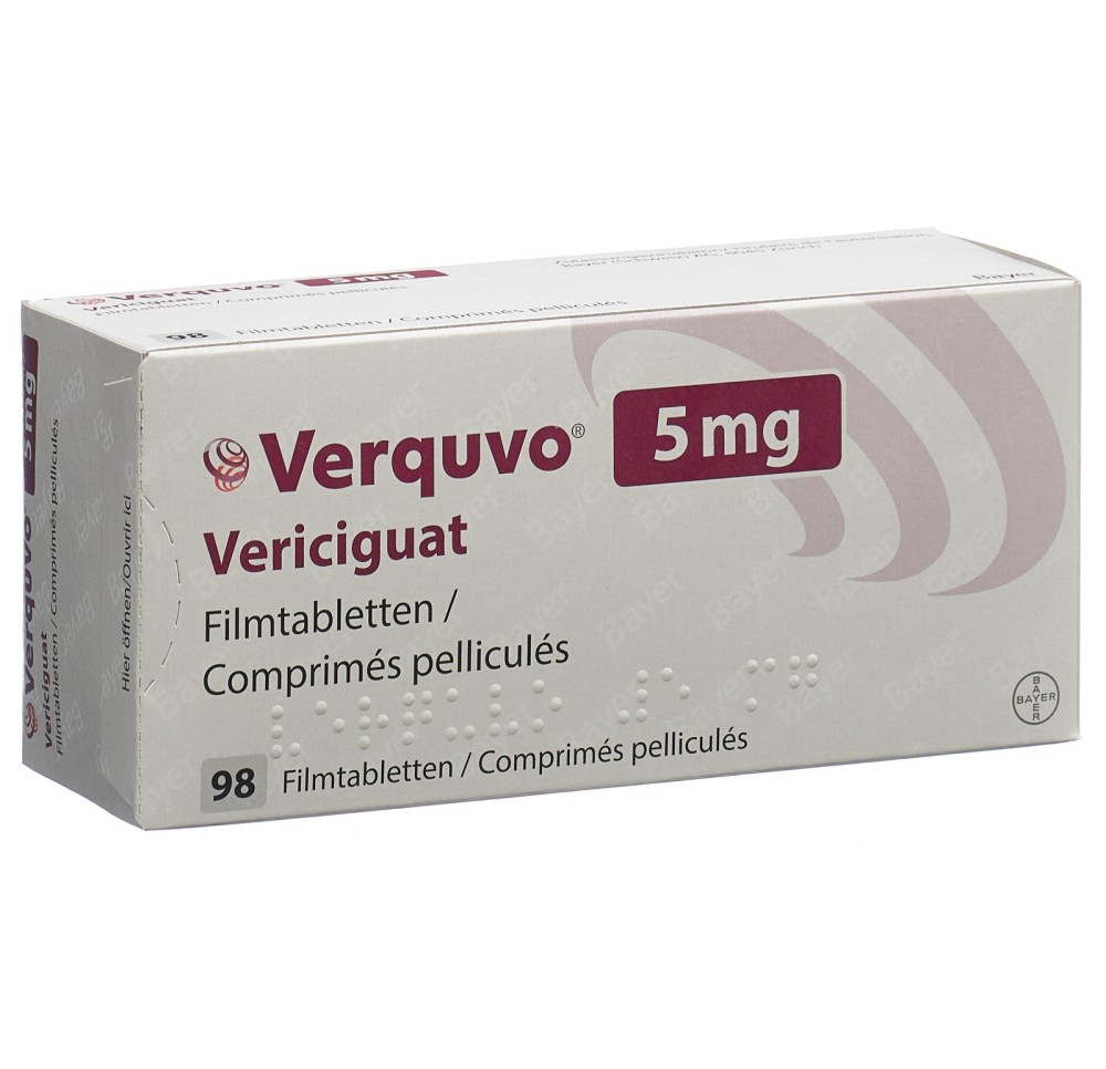 VERQUVO cpr pell 5 mg 98 pce
