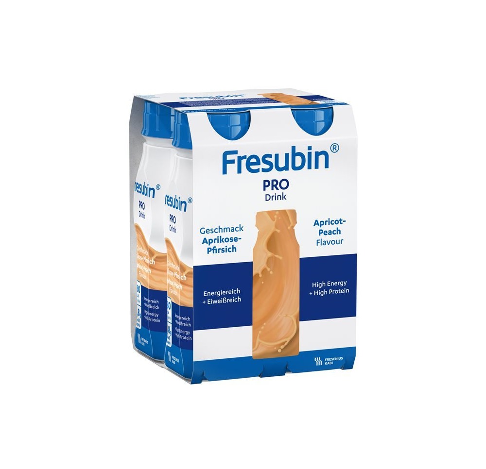 FRESUBIN Pro Drink abricôt-pêche 4 fl 200 ml