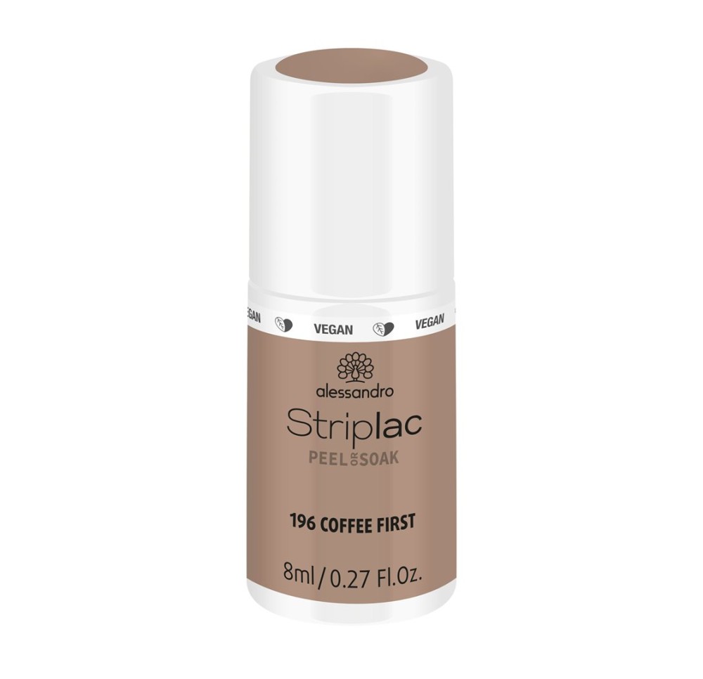 ALESSAN Striplac Peel or Soak off Coff First 8 ml