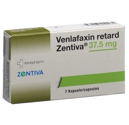 VENLAFAXIN ret Zentiva caps ret 37.5 mg 7 pce