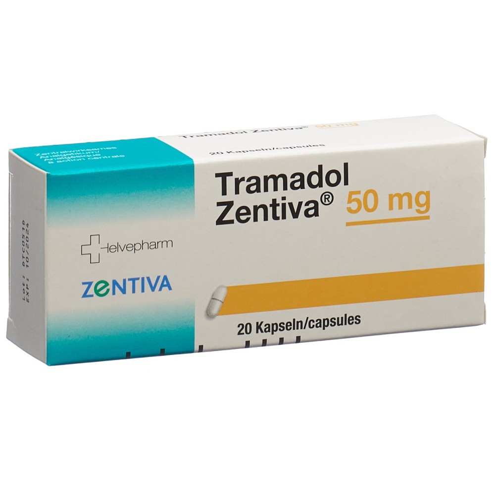TRAMADOL Zentiva caps 50 mg 20 pce
