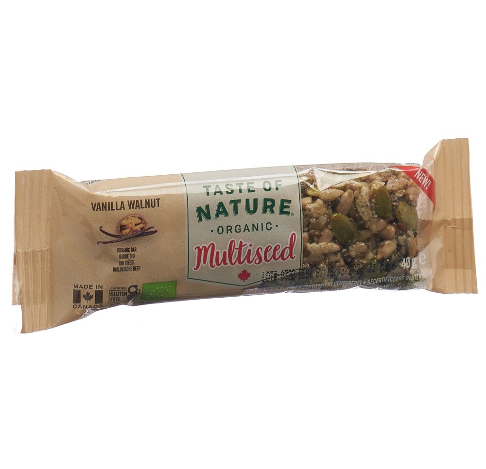 TASTE OF NATURE Multiseed Vani Waln Bio 40 g