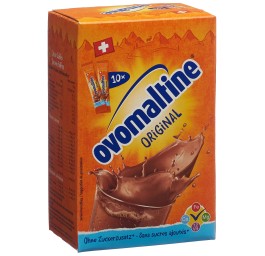 OVOMALTINE Original pdr stickpack (nouv) 10 x 15 g
