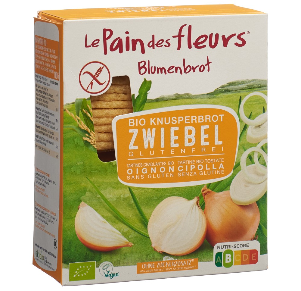 LE PAIN DES FLEURS apéritif aux oignons 150 g