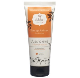 SIDEFYN crème douche abricot ensoleillé 200 ml