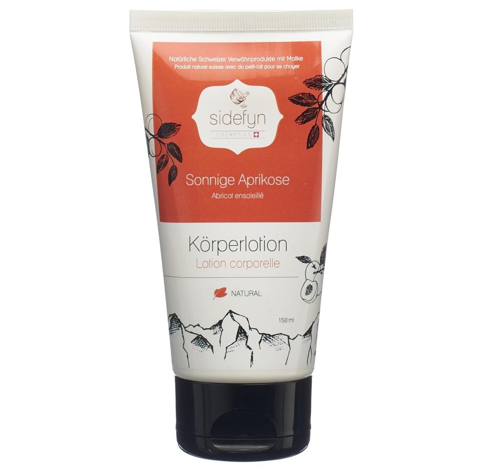 SIDEFYN lotion corp abricot ensoleillé 150 ml