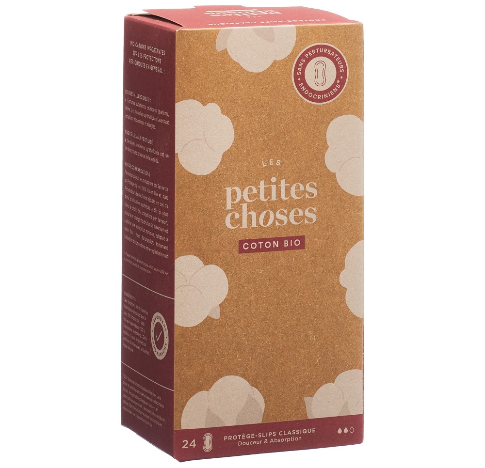 LES PETITES CHOSES protège-slips class bio 24 pce