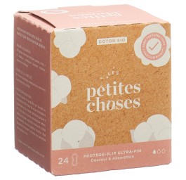 LES PETITES CHOSES protège-slips ul-fin bio 24 pce