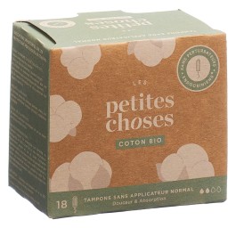 LES PETITES CHOSES tampons normal bio 18 pce