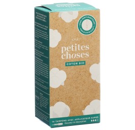 LES PETITES CHOSES tampons app super bio 14 pce