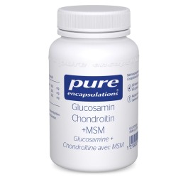 PURE glucosamine chondroïtine caps bte 60 pce