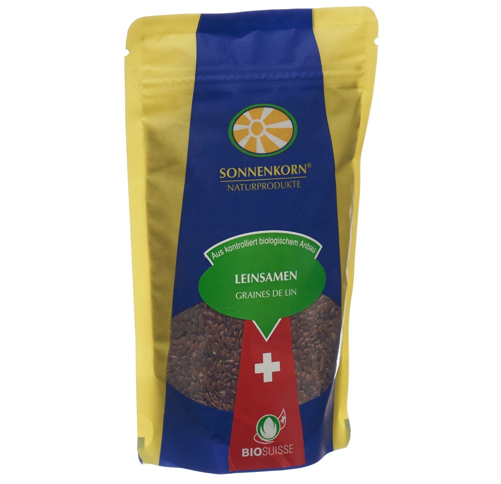 SONNENKORN graines lin bio bourgeon 250 g