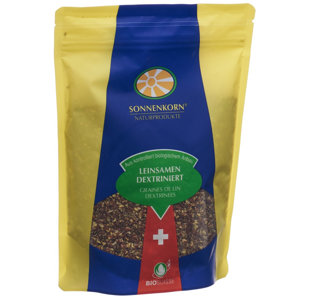 SONNENKORN graines lin dextr bio bourgeon 250 g