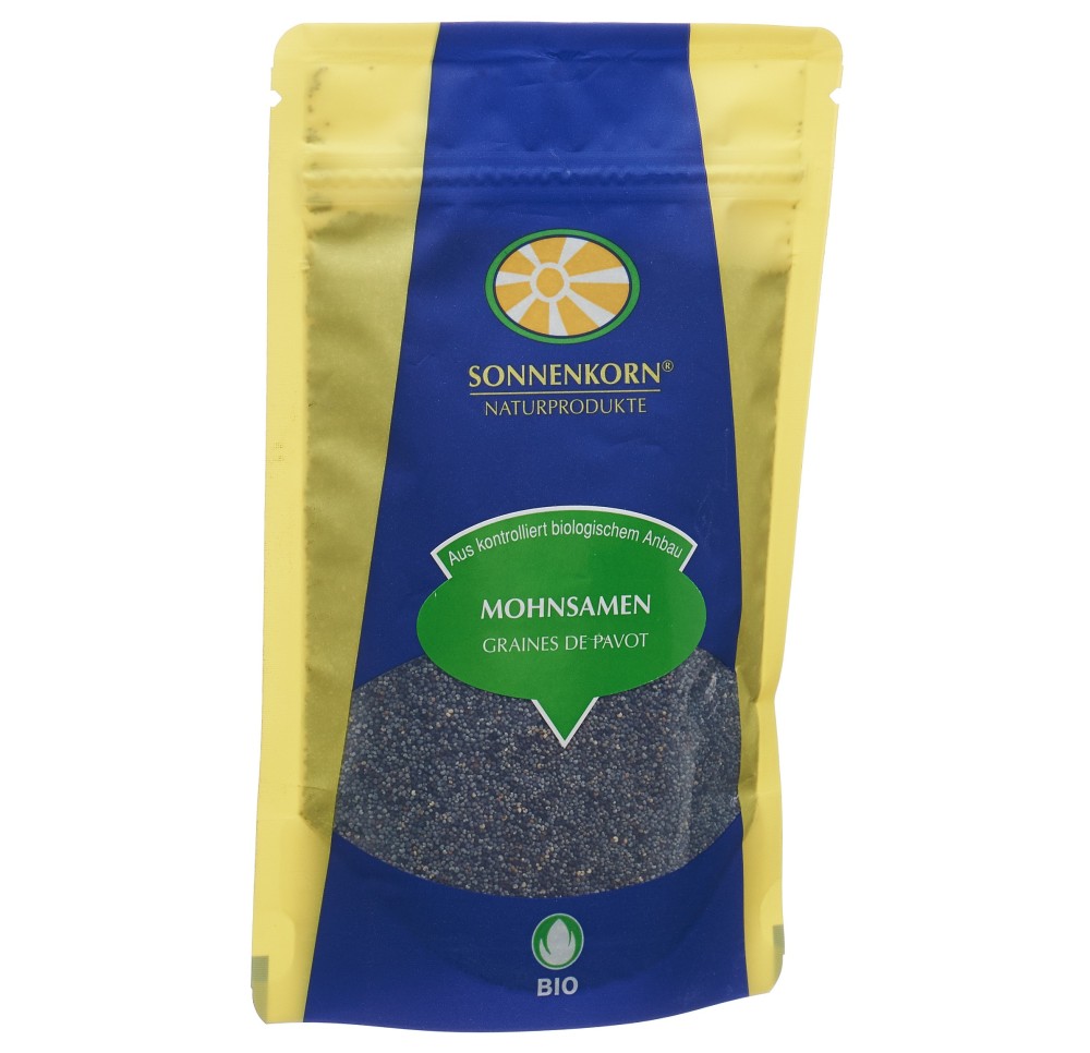 SONNENKORN graines pavot bio 150 g