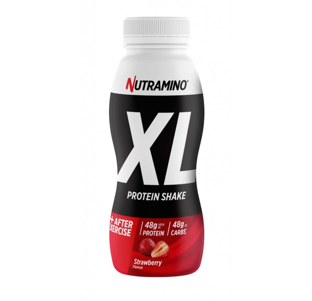 NUTRAMINO Protein XL Recove Shake Stra 475 ml