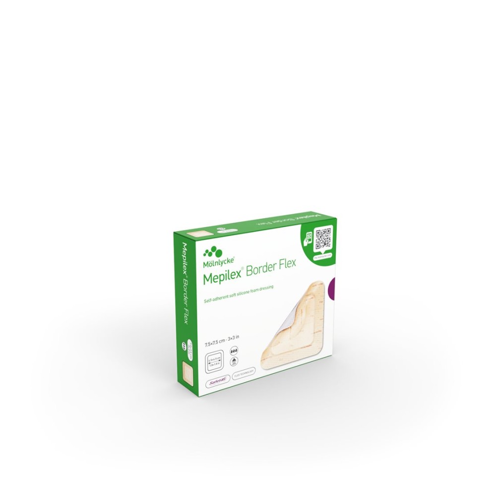 MEPILEX Border Flex 7.5x7.5cm 595250 5 pce