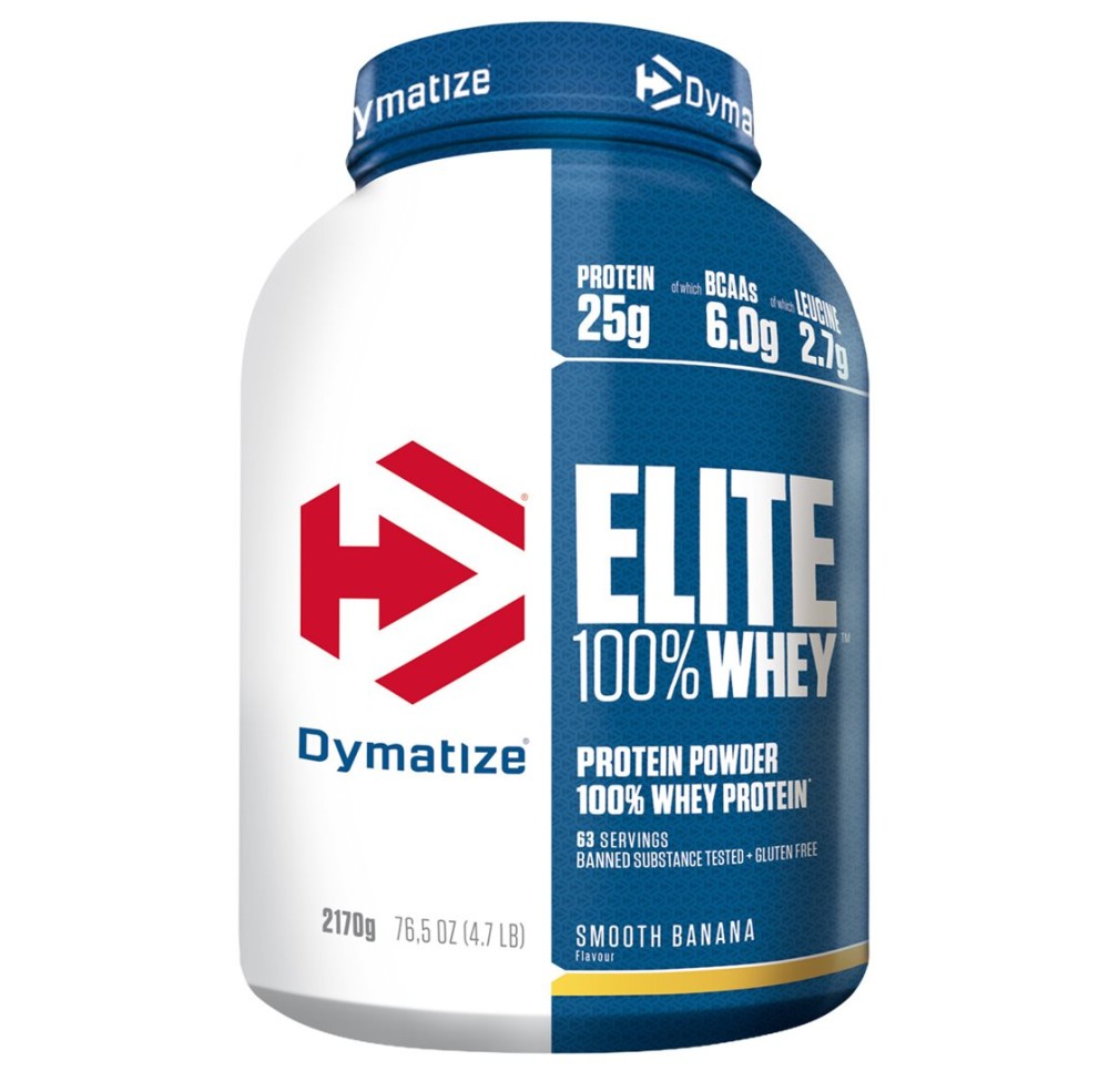 DYMATIZE Elite Whey Smooth Banana bte 2170 g