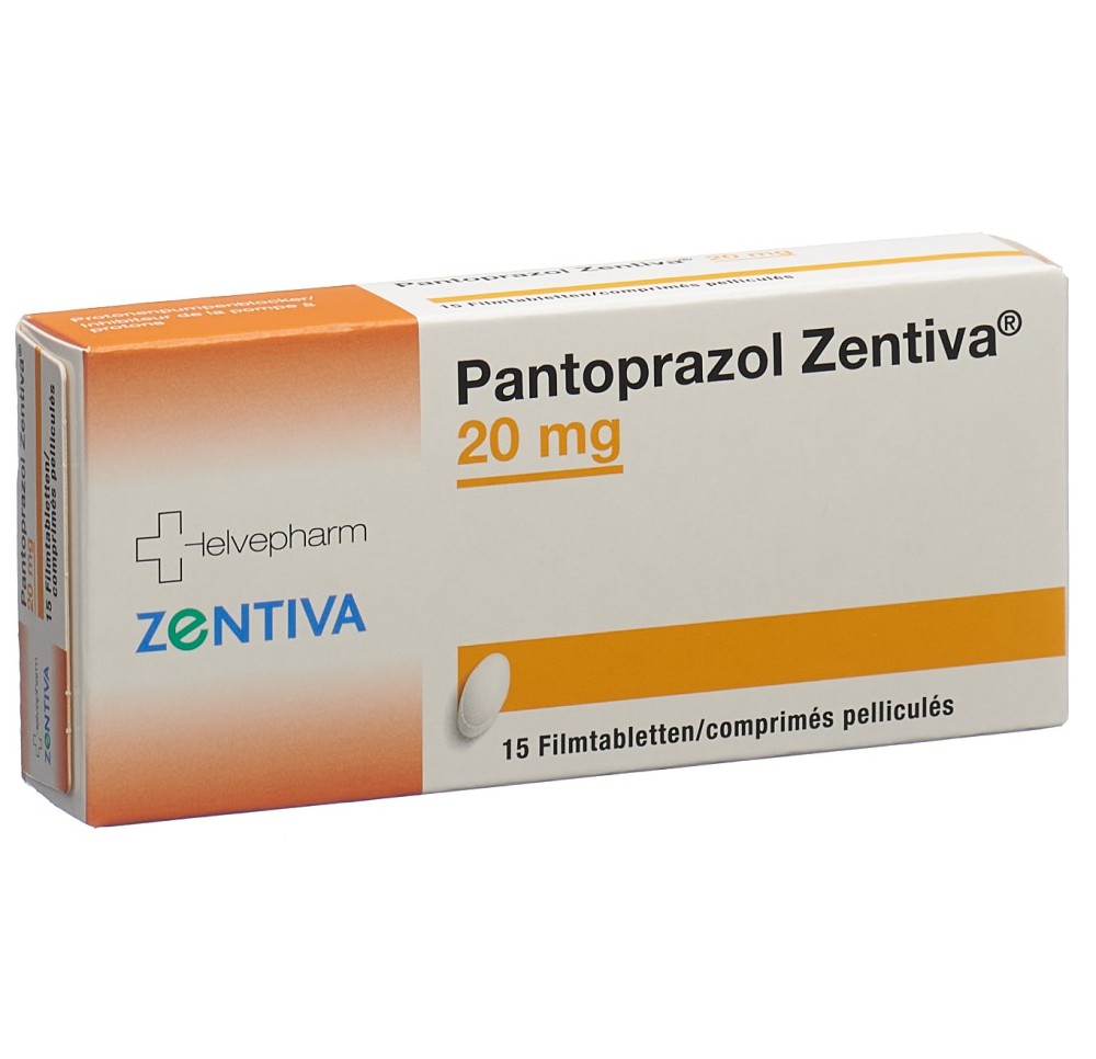 PANTOPRAZOL Zentiva cpr pell 20 mg 15 pce