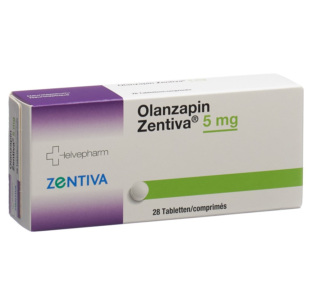 OLANZAPIN Zentiva cpr 5 mg 28 pce