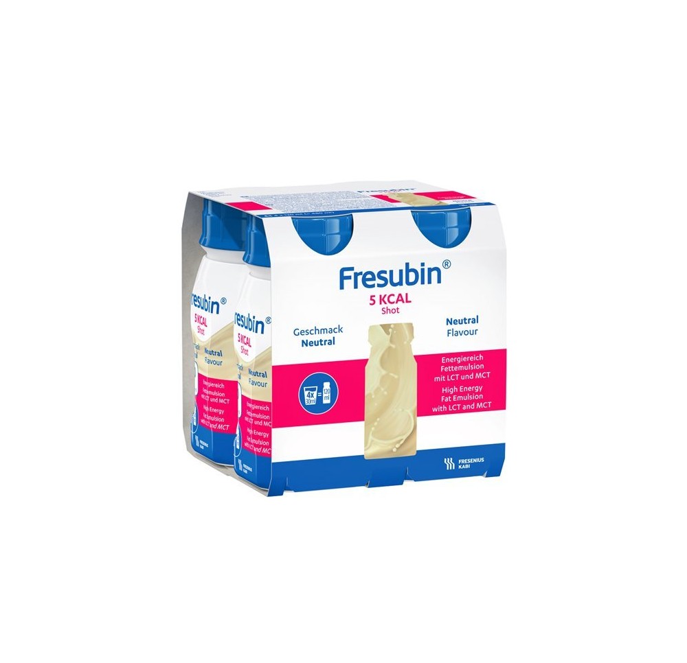FRESUBIN 5 kcal Shot neutre 4 fl 120 ml